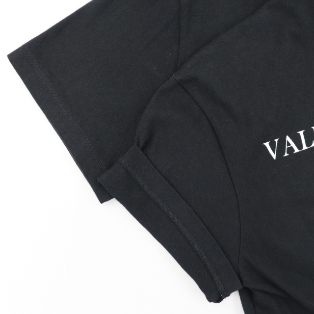 VALENTINO(ヴァレンティノ)の美品 ヴァレンチノ ×アンダーカバー 19年製 プリント 半袖Ｔシャツ メンズ 黒 XXS カットソー undercover Valentino メンズのトップス(Tシャツ/カットソー(半袖/袖なし))の商品写真