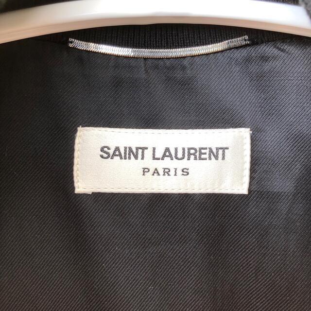 18SS SAINT LAURENT バーシティジャケット タイダイ ブルゾン