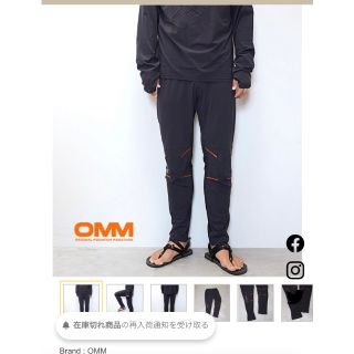 OMM pace pants ペースパンツ サイズM 新品未使用の通販 by