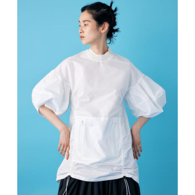nagonstans Paperタフタ パネルシャーリング pullover | www
