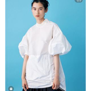 nagonstans Paperタフタ パネルシャーリング pullover | www