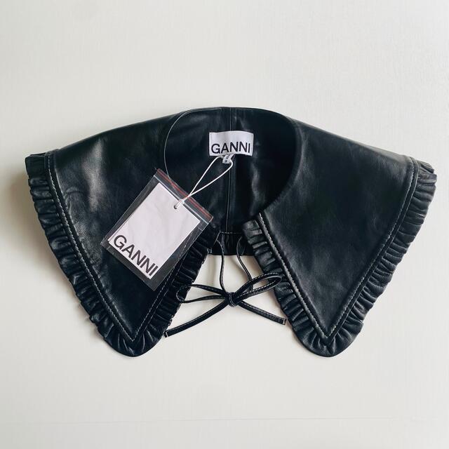 新品 GANNI レザー 付け襟 ラムレザー 最も人気商品 9000円 ... 新品・定番GANNI ガニー 付け襟