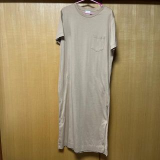 グッドウェアー(GOOD WEAR)のグッドウェア　Tシャツワンピース(ロングワンピース/マキシワンピース)