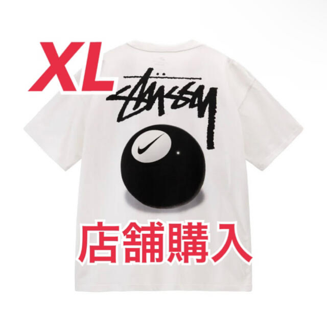 STUSSY(ステューシー)のSTÜSSY & NIKE 8 BALL TEE メンズのトップス(Tシャツ/カットソー(半袖/袖なし))の商品写真