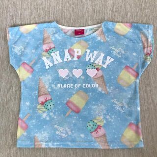 アナップ(ANAP)のANAP Tシャツ　アイス柄(Tシャツ/カットソー)