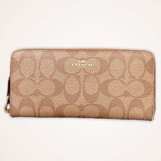 コーチ(COACH)の匿名配送 コーチ 長財布 ロングウォレット レディース ラウンドファスナー(財布)