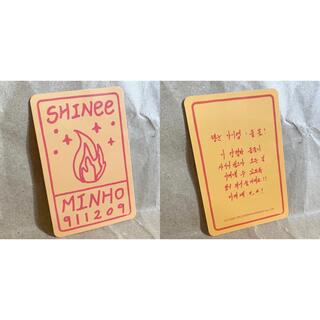 シャイニー(SHINee)のSHINee ミノ トレカ 14周年 ラッキーカード(アイドルグッズ)