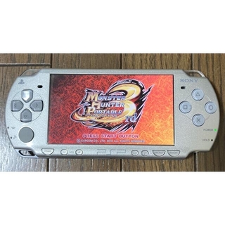 PlayStation Portable - PSP-2000 アイスシルバー＆MHP3rdの通販 by 