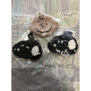 スヌーピー   毛糸洗いものたわし？ハンドメイド(収納/キッチン雑貨)