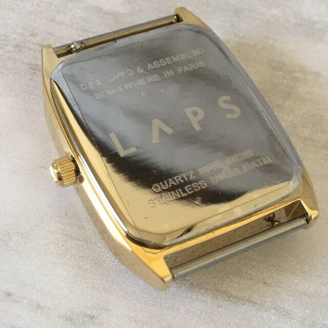 Maison Martin Margiela(マルタンマルジェラ)の新品未使用 電池なし LAPS ラプス 腕時計 マイ柄　男女兼用 ラプス 腕時計 メンズの時計(腕時計(アナログ))の商品写真