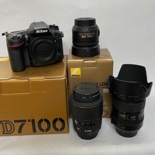 Nikon - Nikon  デジタル一眼レフカメラ　D7100  レンズ3本セット