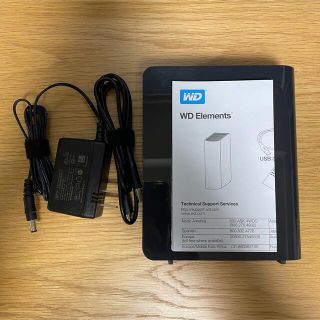 外付HDD 4TB WD デスクトップ USB3.0(PC周辺機器)