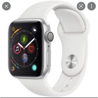 アップルウォッチ(Apple Watch)のApple watch 40mm White sport band(腕時計)