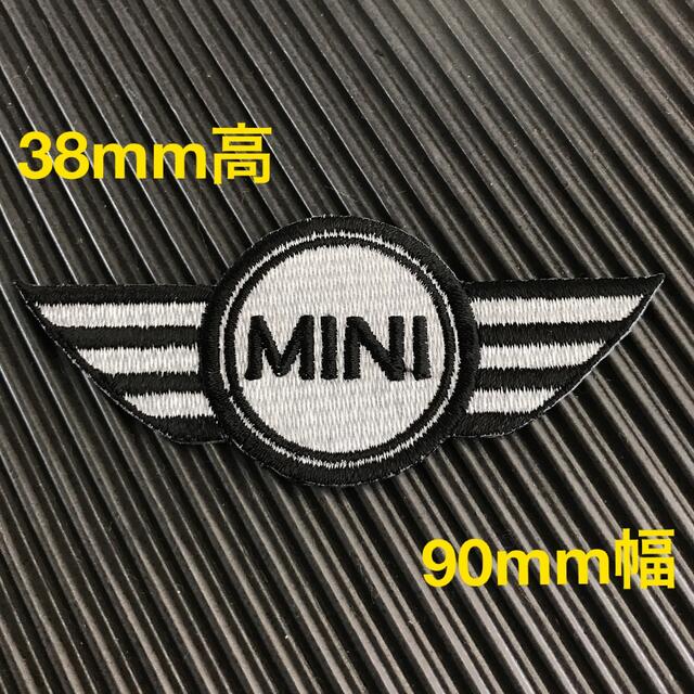 MINIエンブレム　ブラック２枚いり