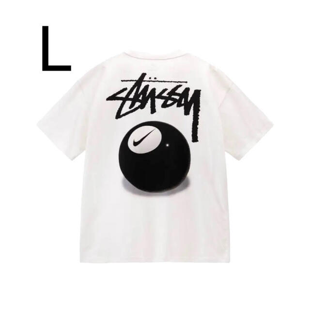 Stussy × Nike SS 8 Ball T-Shirt "White"