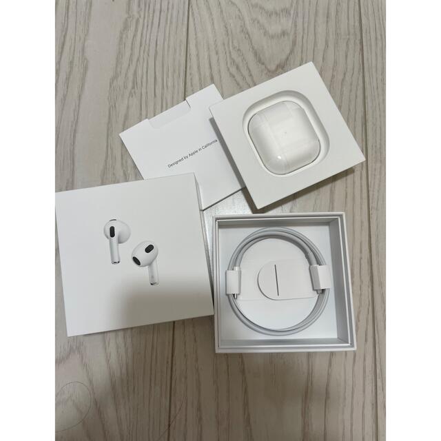 アップル AirPods 第3世代 MME73J/Aオーディオ機器