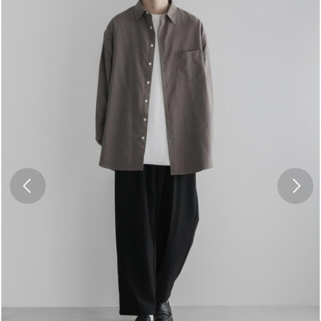 remer loose basic peach-skin shirt メンズのトップス(シャツ)の商品写真