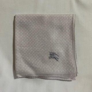 バーバリー(BURBERRY)のバーバリー　ハンカチ　中古品　ホース刺繍　#2073(ハンカチ)