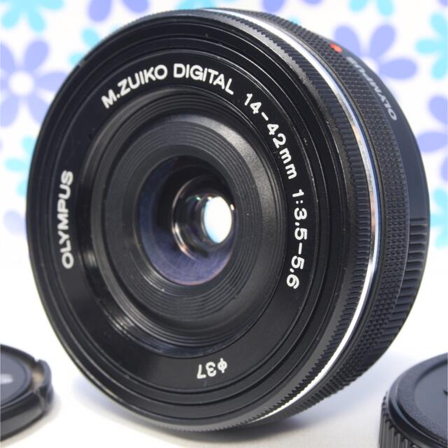 レンズ(ズーム)なめらか電動ズーム❤️オリンパス 14-42mm EZ❤️パン