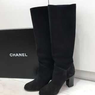 シャネル ロングブーツの通販 400点以上 | CHANELを買うならラクマ