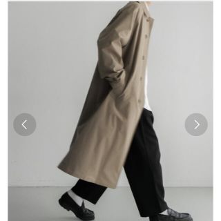 【新品】loose basic long coat/ルーズベーシックロングコート