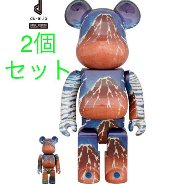 BE@RBRICK 葛飾北斎 100％ & 400％✖︎2個セット