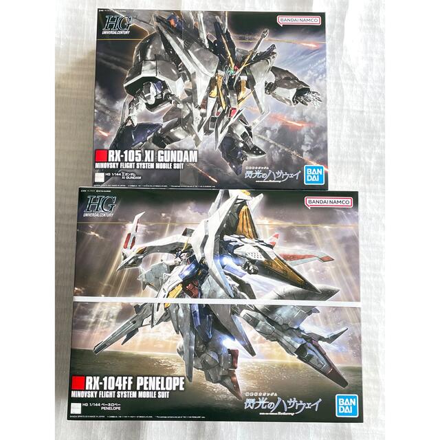 HGUC 閃光のハサウェイペーネロペー u0026Ξガンダム(クスィーガンダム