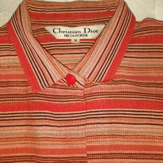 クリスチャンディオール(Christian Dior)のクリスチャン　ディオール⭐ノースリーブ　シャツ(シャツ/ブラウス(半袖/袖なし))
