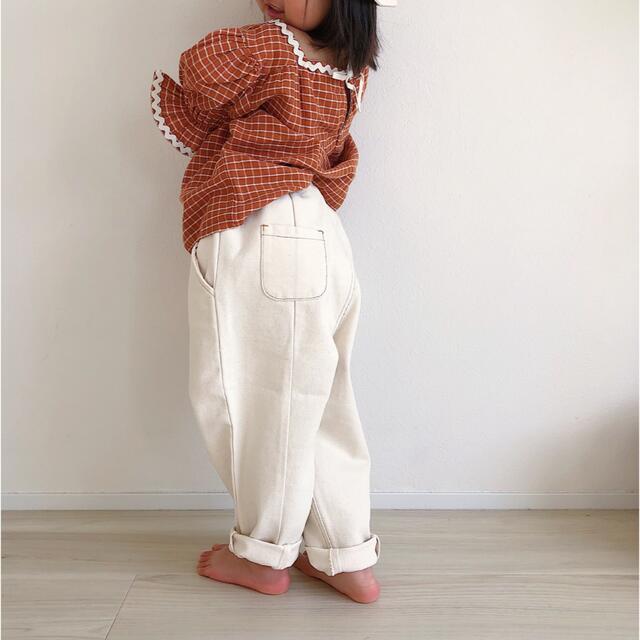 Caramel baby&child (キャラメルベビー&チャイルド)のliilu 4y denim pants キッズ/ベビー/マタニティのキッズ服女の子用(90cm~)(パンツ/スパッツ)の商品写真