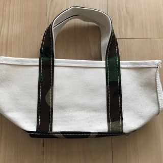 エルエルビーン(L.L.Bean)のエルエルビーン　カモフラ柄トート　ミニ(トートバッグ)