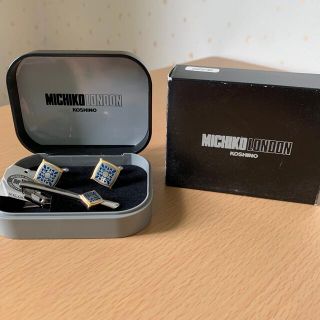 ミチコロンドン(MICHIKO LONDON)のネクタイピン　カフス　新品未使用(ネクタイピン)