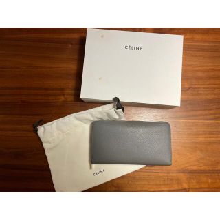 セリーヌ(celine)のセリーヌ　長財布　グレー(長財布)