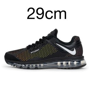 ステューシー(STUSSY)のSTÜSSY & NIKE AIR MAX 2013 Black 29cm(スニーカー)