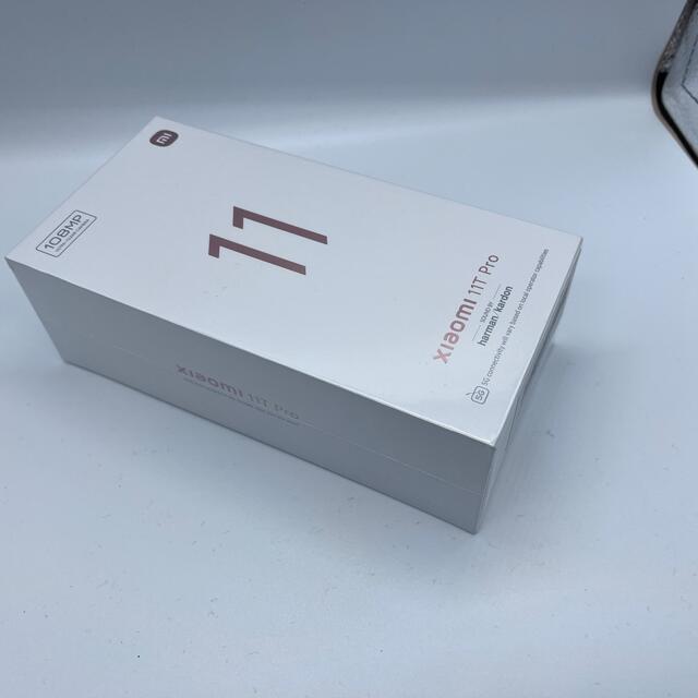 お年玉セール特価】 新品未開封品 Xiaomi 11 T Pro 128GB ムーンライト