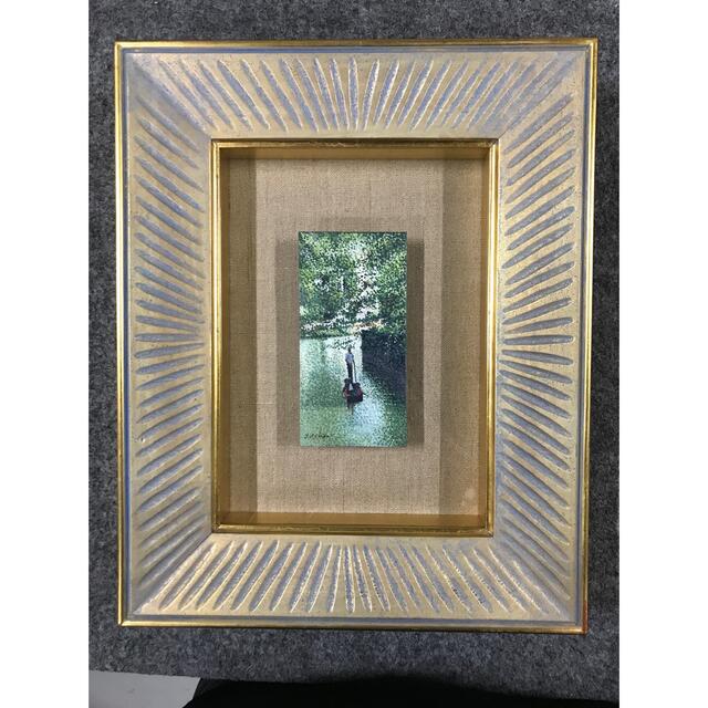人気のクリスマスアイテムがいっぱい! 芦田芳生 カム川の舟遊び 絵画+タペストリー 人気のクリスマスアイテムがいっぱい! 芦田芳生 カム川の舟遊び 絵画+タペストリー