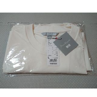 ユニクロ(UNIQLO)のマメクロ エアリズムコットンオーバーサイズT   L(Tシャツ(半袖/袖なし))