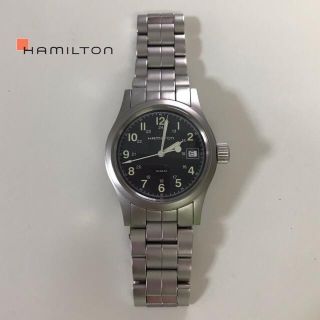 Hamilton - HAMILTON Khaki H683110 電池交換済!!の通販 by
