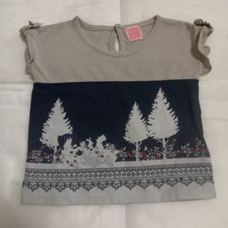 アクシーズファム(axes femme)のアクシーズファム半袖シャツディズニー　アリスsize 110センチ(Tシャツ/カットソー)