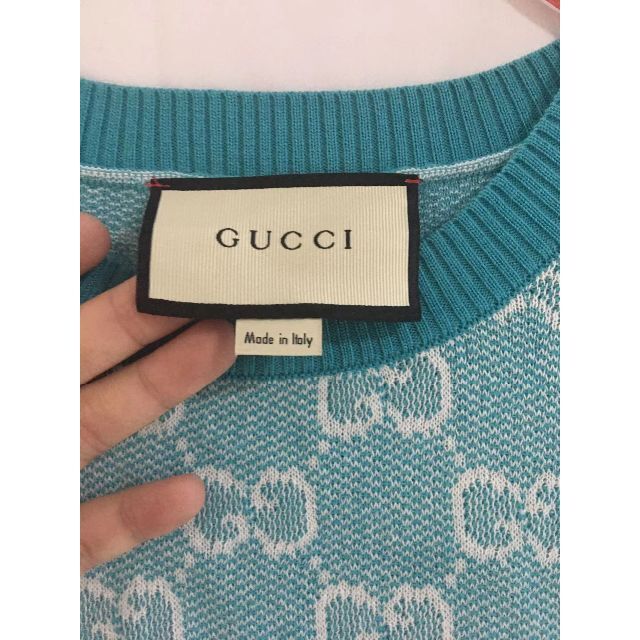 ☆GUCCI 半袖 ニット コットンウール ピケ | eloit.com