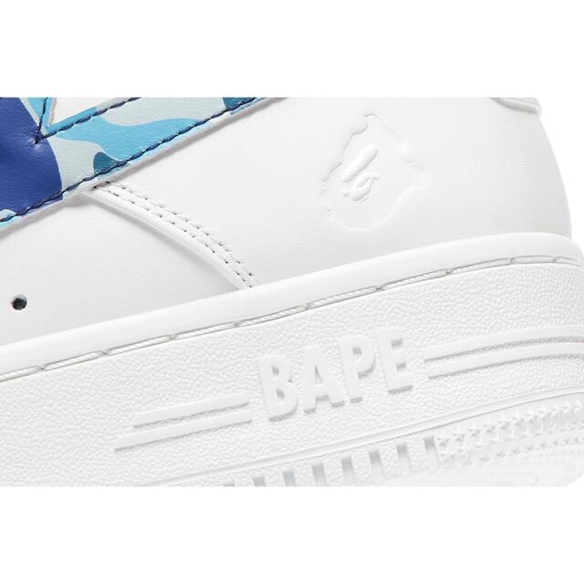 A BATHING APE(アベイシングエイプ)のベイプ　ベイプスタ　ABC カモ　ブルー　A BATHING APE メンズの靴/シューズ(スニーカー)の商品写真
