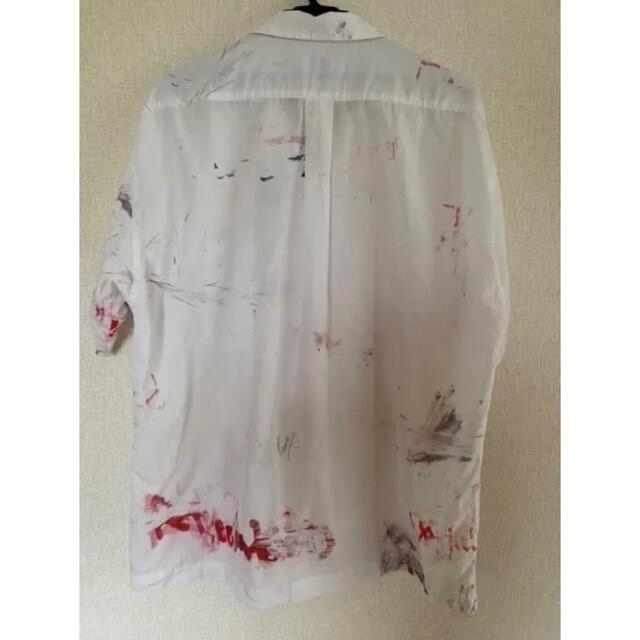 Jil Sander(ジルサンダー)の成田凌着用　ALLEGE Painting S/S Shirt メンズのトップス(シャツ)の商品写真