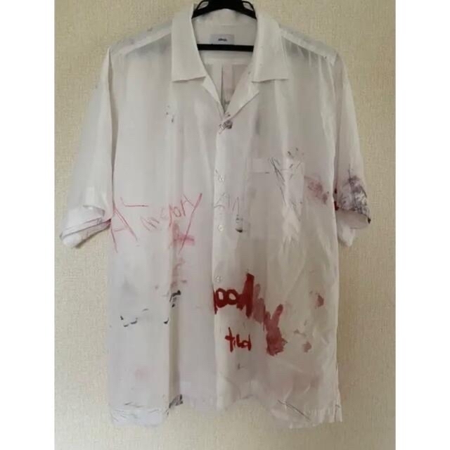 成田凌着用　ALLEGE Painting S/S Shirt