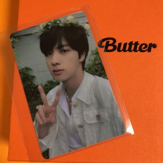 ボウダンショウネンダン(防弾少年団(BTS))のBTS butter ラキドロ　ジン　JIN 韓国限定　トレカ(アイドルグッズ)