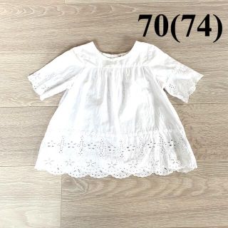 エイチアンドエム(H&M)のH&M ブラウス　レース　74(シャツ/カットソー)