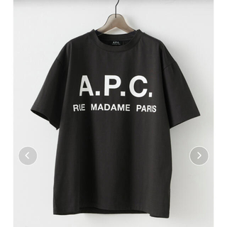 アーペーセー(A.P.C)のAPC  Tシャツ　エディフィス　グレー　Mサイズ(Tシャツ(半袖/袖なし))