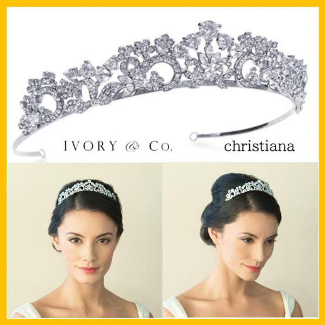 IVORY&CO Christiana クリスティアーナ　ウエディングティアラ 5