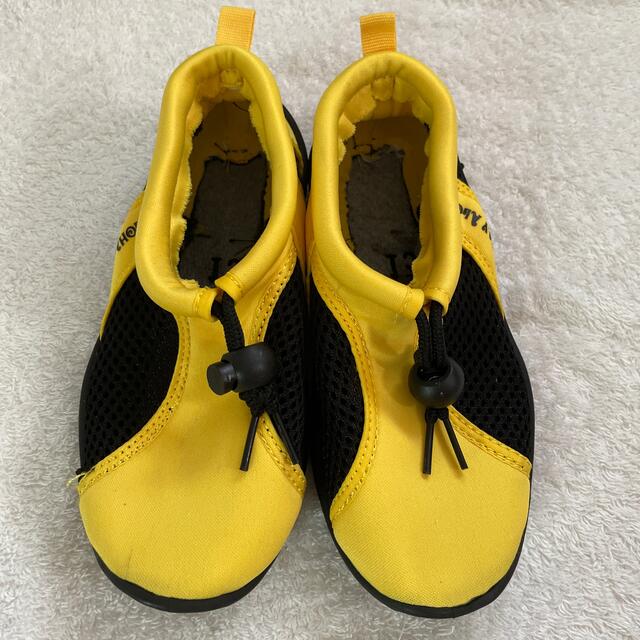 ウォーターサンダル　黄色　17㎝ キッズ/ベビー/マタニティのキッズ靴/シューズ(15cm~)(サンダル)の商品写真