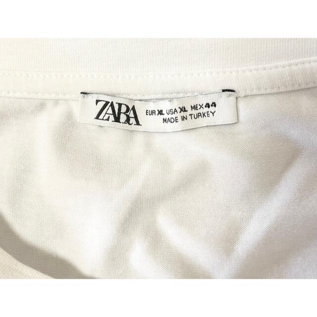 ZARA(ザラ)のZARA ザラ 白シャツ XL メンズのトップス(シャツ)の商品写真