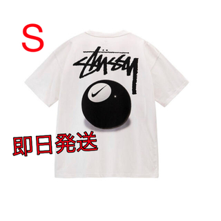 ステューシー(STUSSY)のStussy × Nike SS 8 Ball T-Shirt White S(Tシャツ/カットソー(半袖/袖なし))