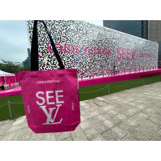 LOUIS VUITTON SEELV展 ノベルティー 限定 トートバッグ